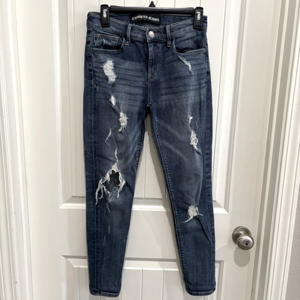 EXPRESS | MIA MID RISE JEGGINGS SIZE 0S